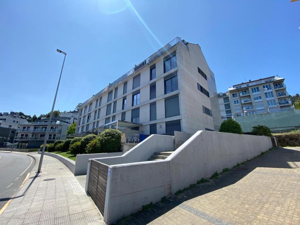 Appartamento Baiona, Playa Santa Marta, Piscina Esterno foto